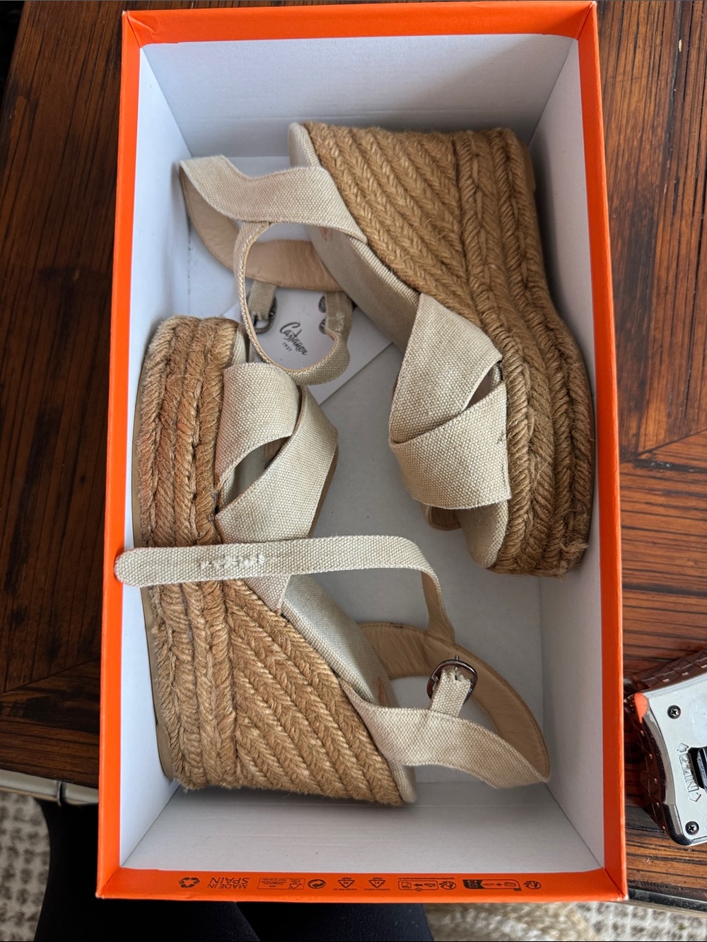 Castaner wedge sandal